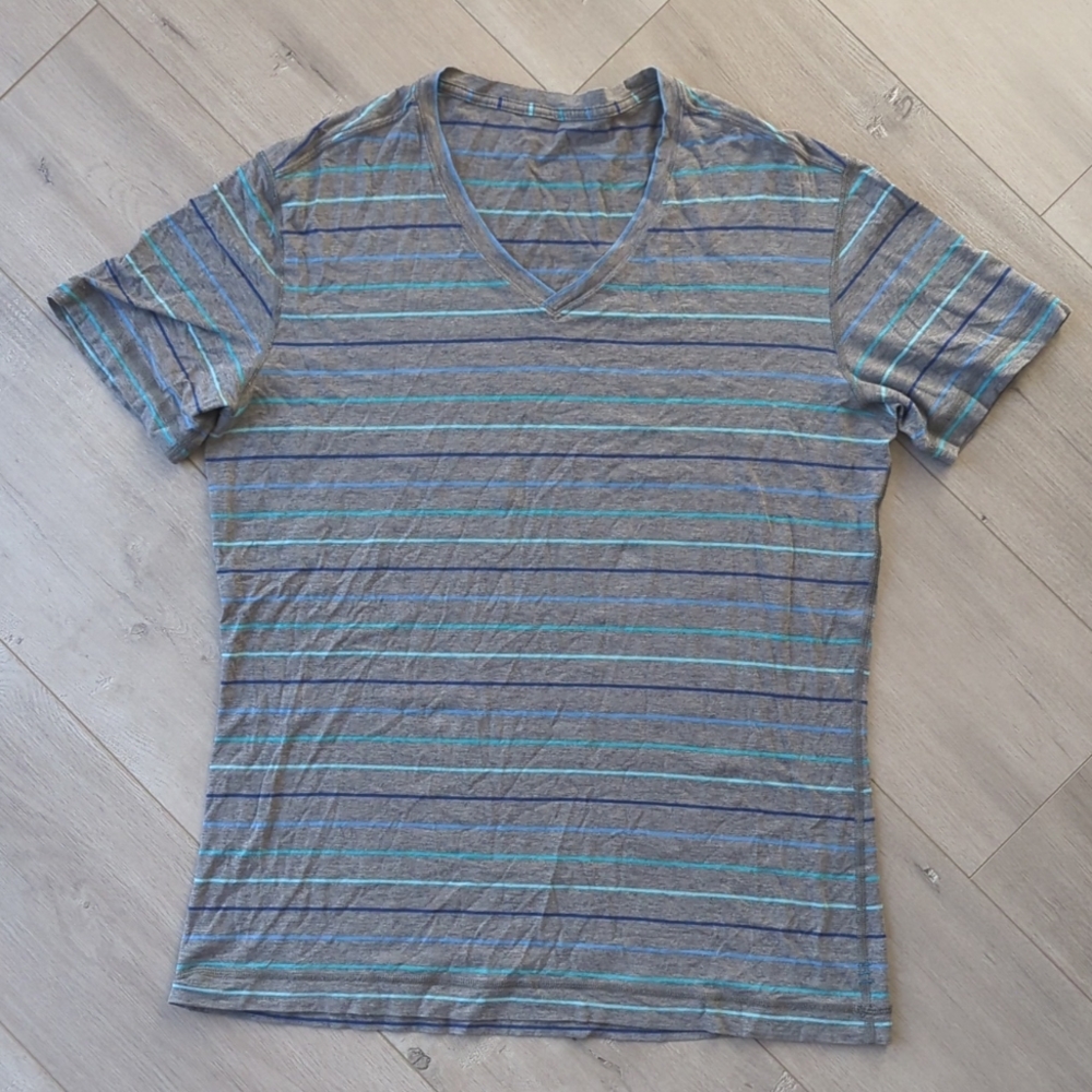 Lululemon striped V neck